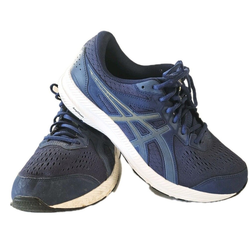 ASICS Men's Navy Blue Running Shoes Size 11 XW Extra Wide - Picture 3 of 6